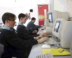 series of pictures of student activity